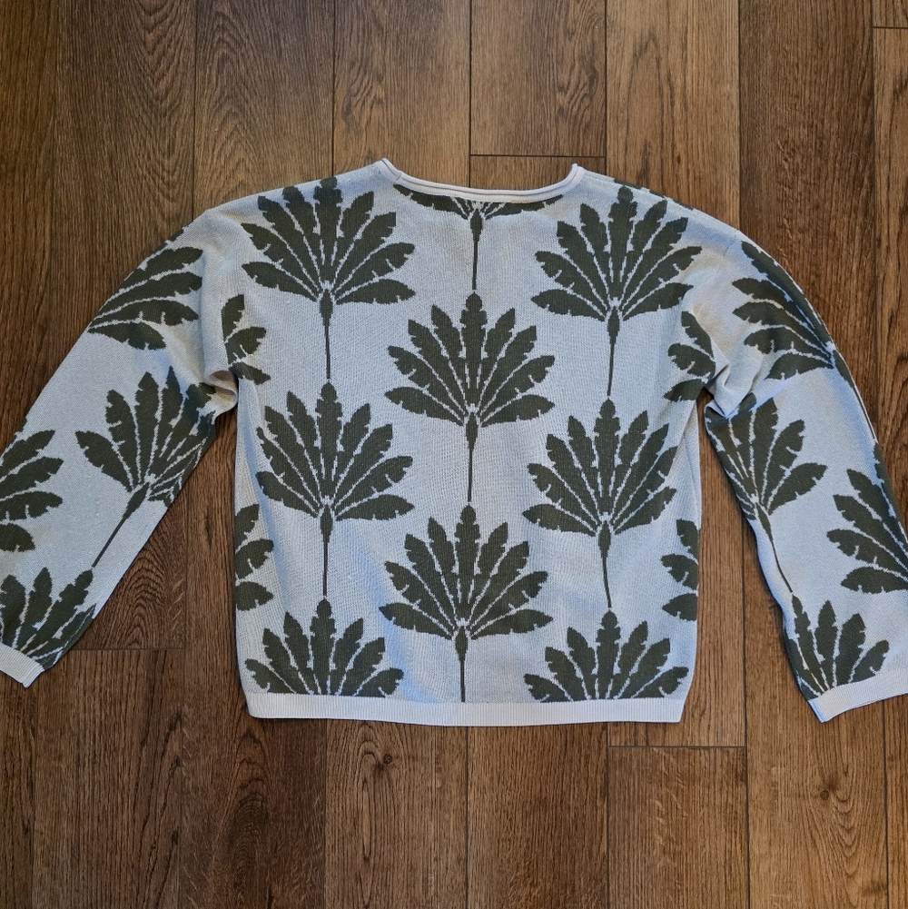 LOFT leaf Patterned Tunic - Picture 7 of 8